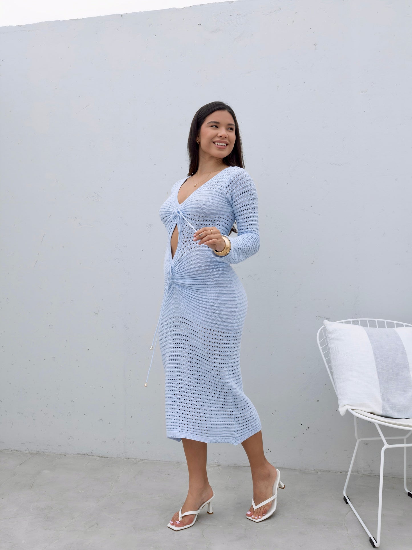 Vestido Lucy celeste