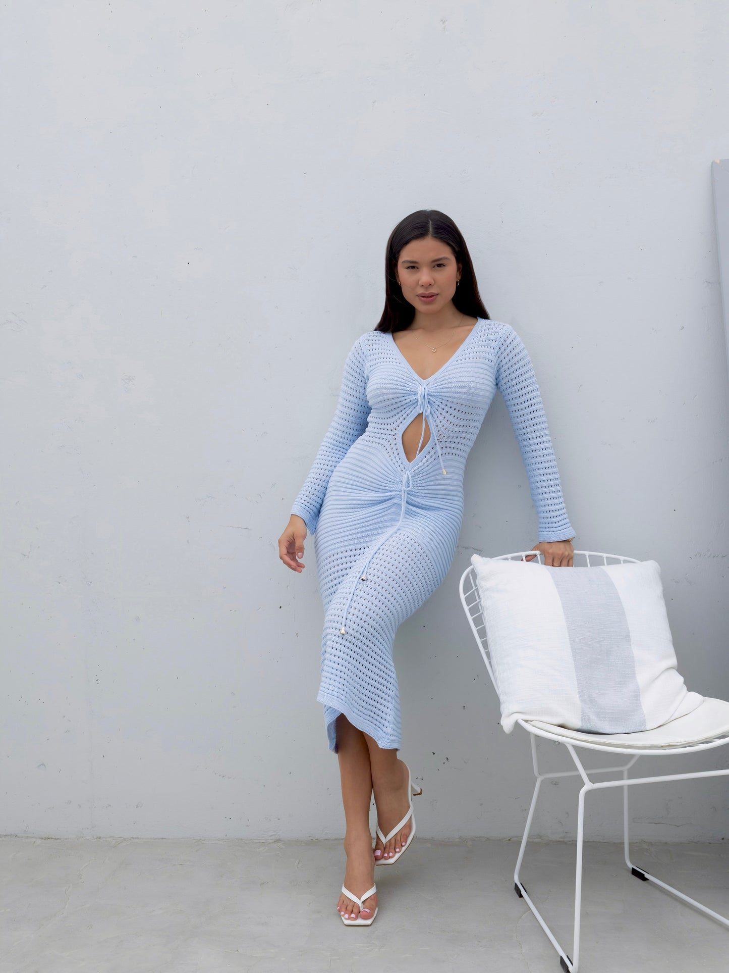 Vestido Lucy celeste