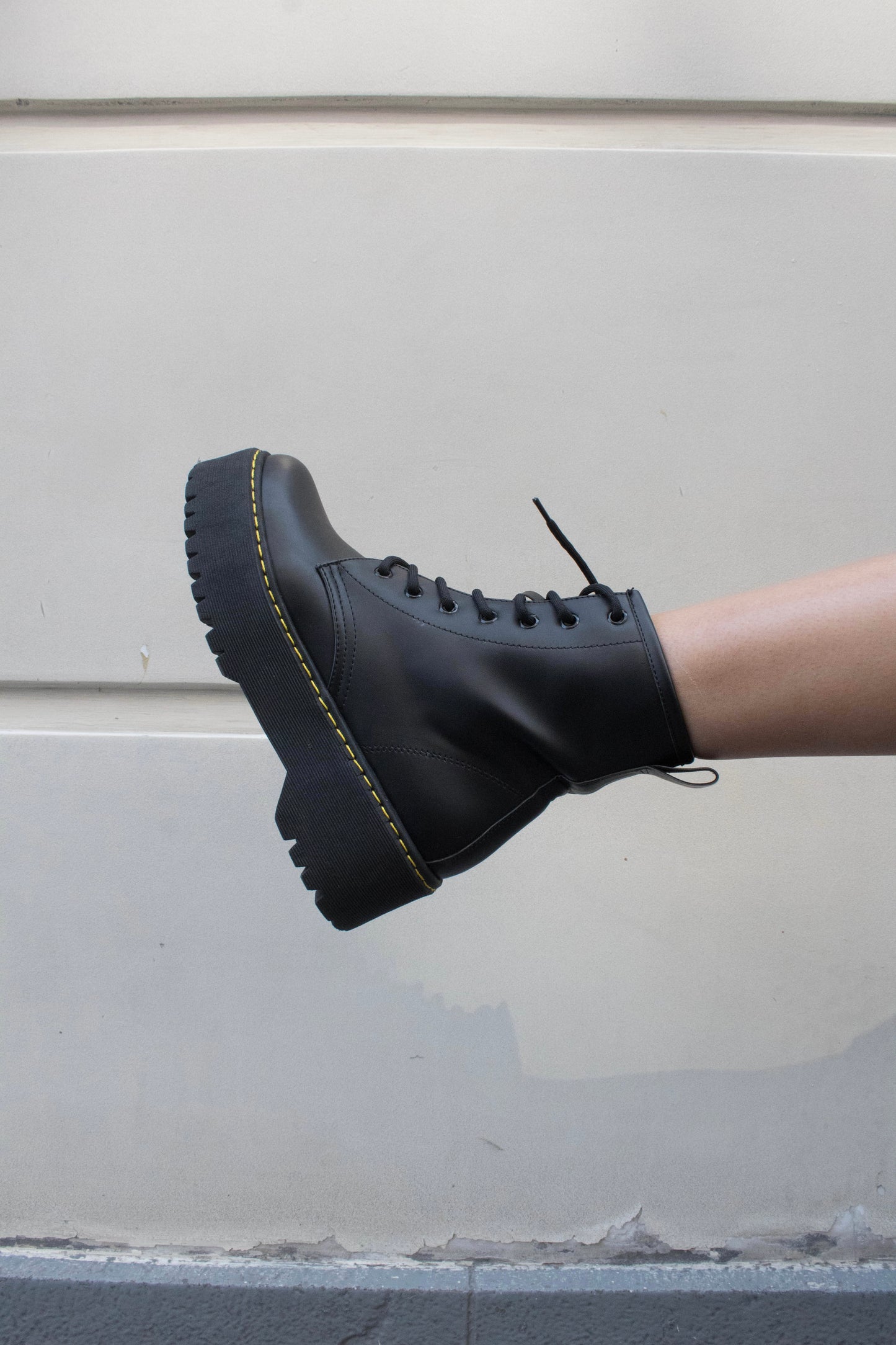 Botín Combat boots black